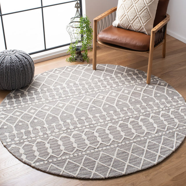 Safavieh Blossom Blm115F Grey/Ivory Rugs.