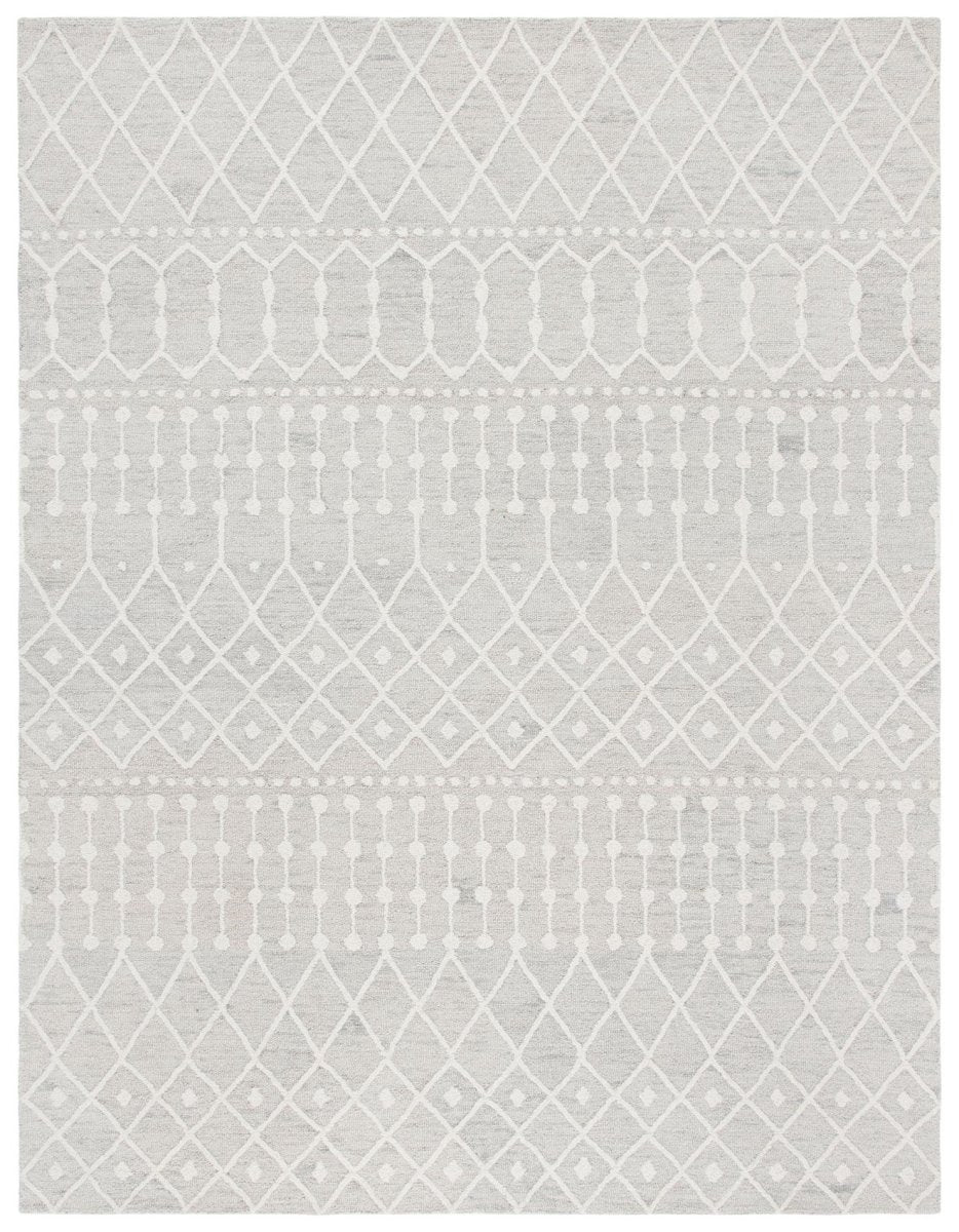 Safavieh Blossom Blm115G Silver/Ivory Rugs.
