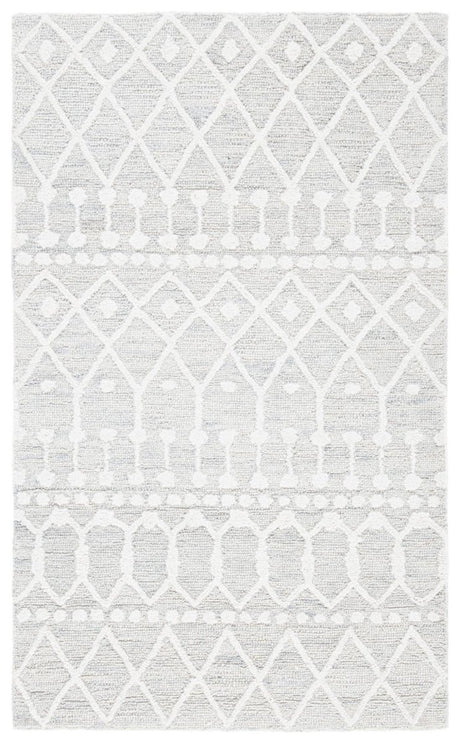 Safavieh Blossom Blm115G Silver/Ivory Rugs.