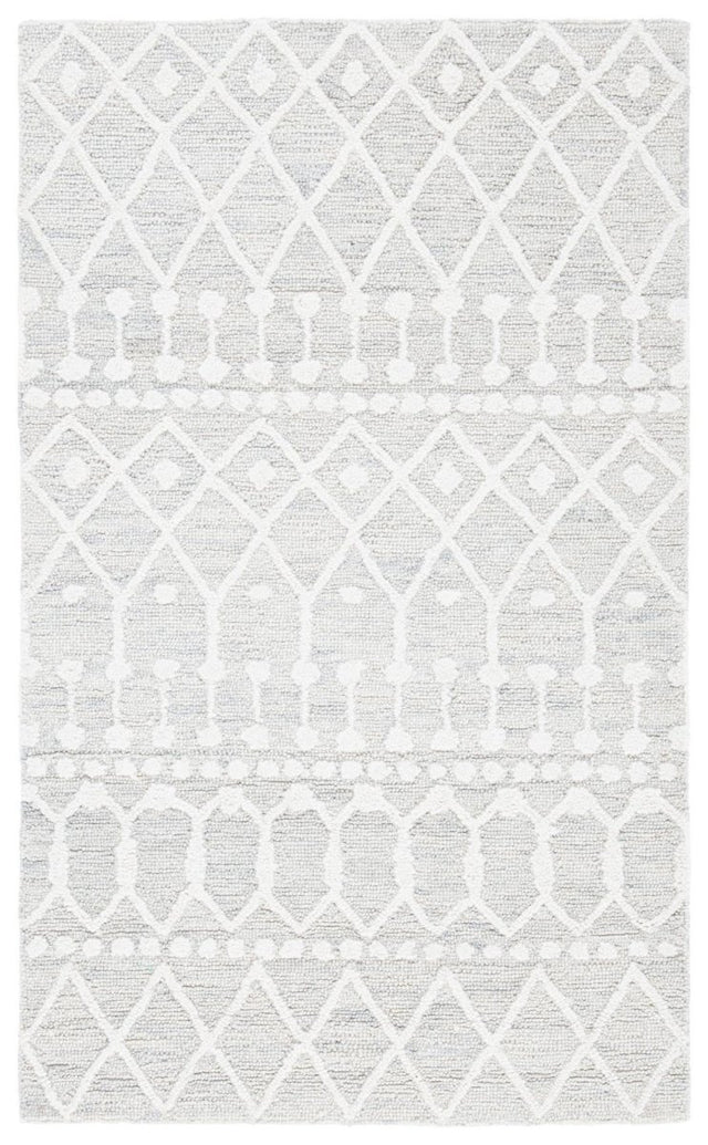 Safavieh Blossom Blm115G Silver/Ivory Rugs.