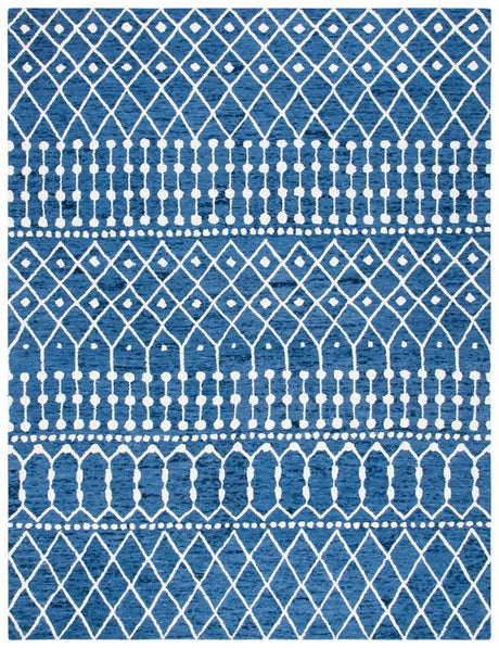Safavieh Blossom Blm115N Navy/Ivory Rugs.