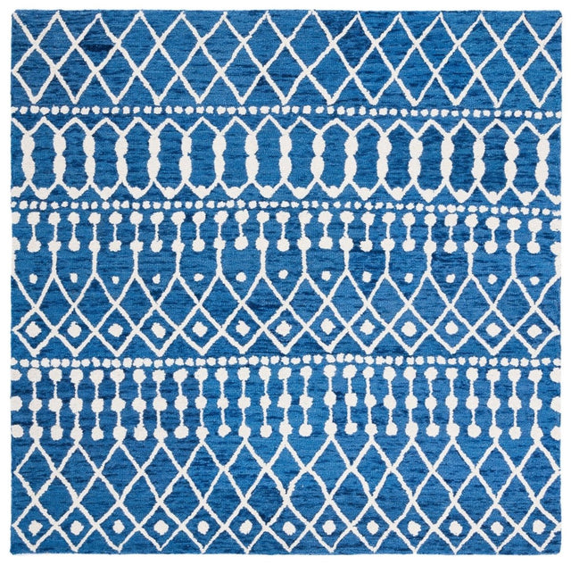 Safavieh Blossom Blm115N Navy/Ivory Rugs.