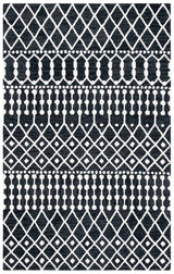 Safavieh Blossom Blm115Z Black/Ivory Rugs.