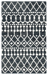 Safavieh Blossom Blm115Z Black/Ivory Rugs.