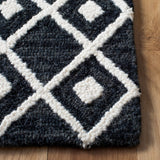 Safavieh Blossom Blm115Z Black/Ivory Rugs.