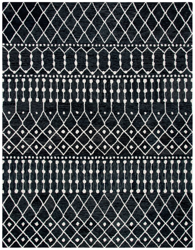 Safavieh Blossom Blm115Z Black/Ivory Rugs.