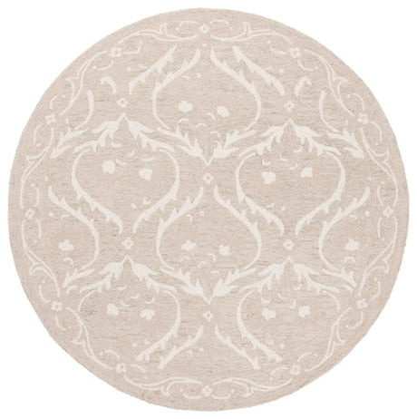 Safavieh Blossom 6'-0" x 6'-0" Rug in Beige / Ivory