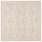 Safavieh Blossom 6'-0" x 6'-0" Rug in Beige / Ivory