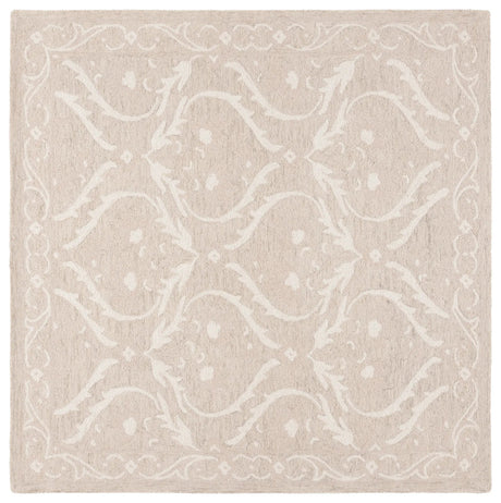 Safavieh Blossom 6'-0" x 6'-0" Rug in Beige / Ivory