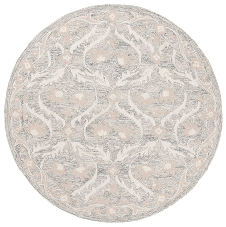Safavieh Blossom 6'-0" x 6'-0" Rug in Grey / Ivory