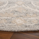 Safavieh Blossom 6'-0" x 6'-0" Rug in Grey / Ivory