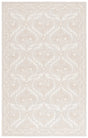 Safavieh Blossom 4'-0" x 6'-0" Rug in Silver / Ivory