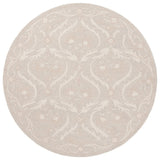 Safavieh Blossom 6'-0" x 6'-0" Rug in Silver / Ivory