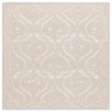 Safavieh Blossom 6'-0" x 6'-0" Rug in Silver / Ivory