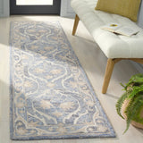 Safavieh Blossom 2'-3" x 8'-0" Rug in Blue / Ivory