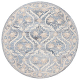 Safavieh Blossom 6'-0" x 6'-0" Rug in Blue / Ivory