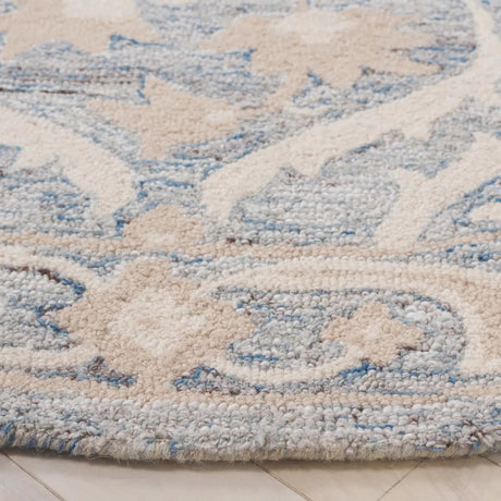 Safavieh Blossom 6'-0" x 6'-0" Rug in Blue / Ivory