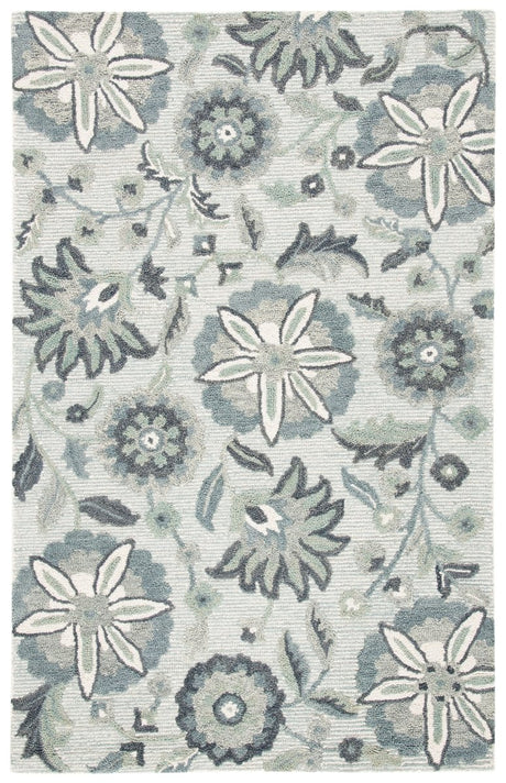 Safavieh Blossom Blm175A Ivory/Blue Rug.