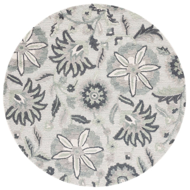 Safavieh Blossom Blm175A Ivory/Blue Rug.