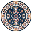 Safavieh Blossom Blm176M Blue/Ivory Rug.