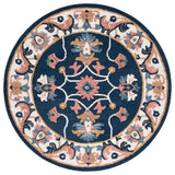 Safavieh Blossom Blm176M Blue/Ivory Rug.