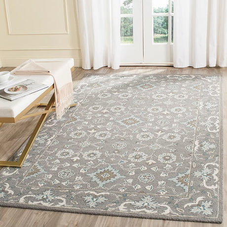 Safavieh Blossom Blm218A Grey Rug - Safavieh - blm218a - 2