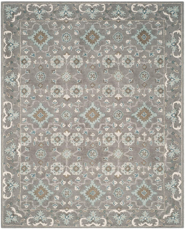 Safavieh Blossom Blm218A Grey Rug.