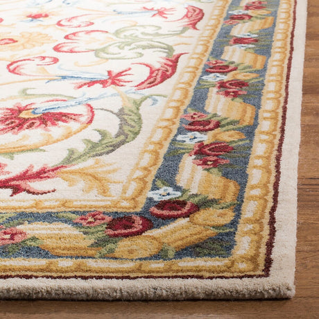 Safavieh Blossom Blm251B Ivory / Green Rugs - Safavieh - blm251b - 4