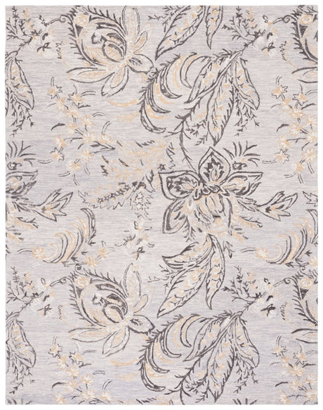 Safavieh Blossom Blm275F Grey/Yellow Rug - Safavieh - blm275f - 6r