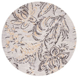 Safavieh Blossom Blm275F Grey/Yellow Rug.