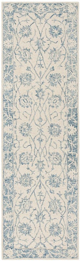 Safavieh Blossom Blm351A Ivory / Blue Rugs.