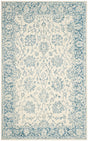 Safavieh Blossom Blm351A Ivory / Blue Rugs.