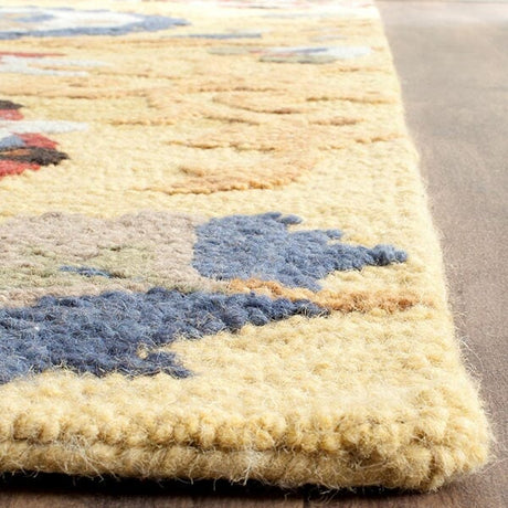 Safavieh Blossom Blm401B Gold/Multi Rug - Safavieh - blm401b - 2