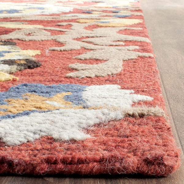 Safavieh Blossom Blm401C Red/Multi Rug.