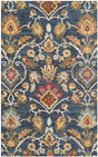 Safavieh Blossom Blm402A Navy/Multi Rug.