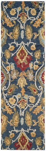 Safavieh Blossom Blm402A Navy/Multi Rug.