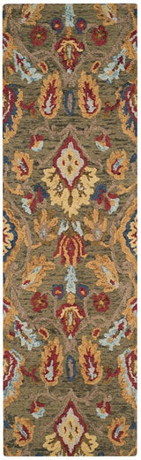 Safavieh Blossom Blm402B Green/Multi Rug.