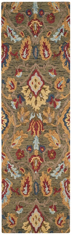 Safavieh Blossom Blm402B Green/Multi Rug.