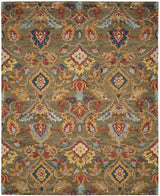 Safavieh Blossom Blm402B Green/Multi Rug.