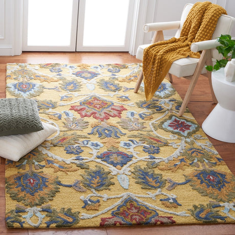 Safavieh Blossom Blm402D Gold/Multi Rug.