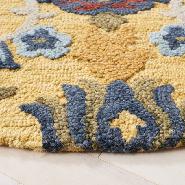 Safavieh Blossom Blm402D Gold/Multi Rug.