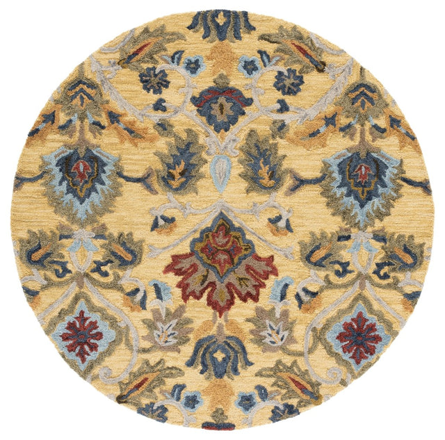 Safavieh Blossom Blm402D Gold/Multi Rug.