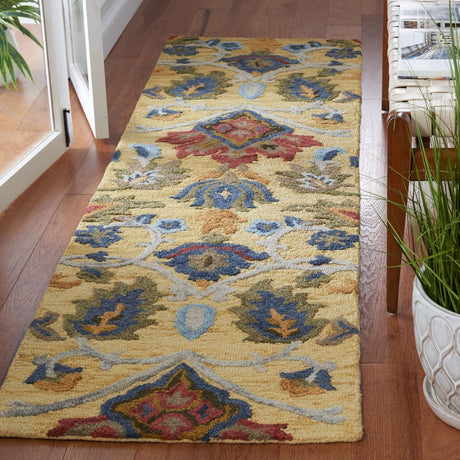 Safavieh Blossom Blm402D Gold/Multi Rug.