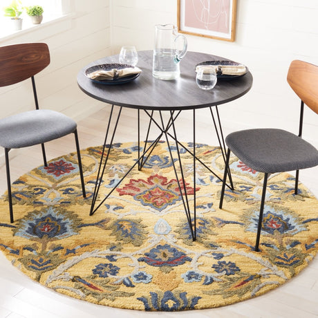 Safavieh Blossom Blm402D Gold/Multi Rug.