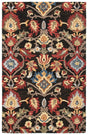 Safavieh Blossom Blm402H Charcoal/Multi Rug.