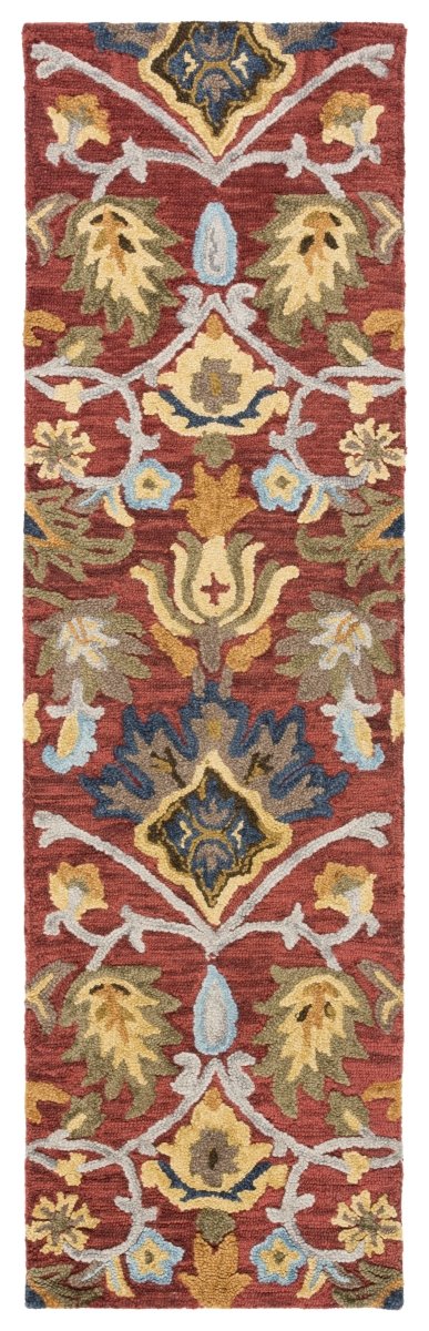 Safavieh Blossom Blm402Q Red/Multi Rug - Safavieh - blm402q - 24