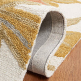 Safavieh Blossom Blm406A Ivory/Green Rug.
