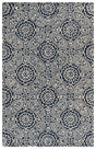 Safavieh Blossom 5'-0" x 8'-0" Rug in Blue / Ivory