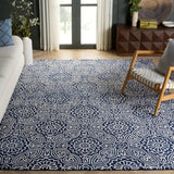 Safavieh Blossom 8'-0" x 10'-0" Rug in Blue / Ivory