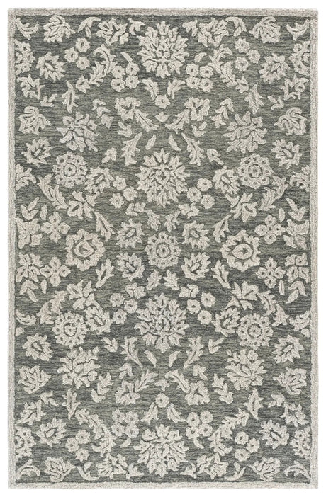 Safavieh Blossom 5'-0" x 8'-0" Rug in Grey / Ivory